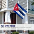 thumbnail image 4 of ANLEY Fly Breeze 3x5 Feet Cuban Flag - Vivid Color and UV Fade Resistant - Canvas Header and Brass Grommets - Cuba CU Banner Flags, 4 of 7