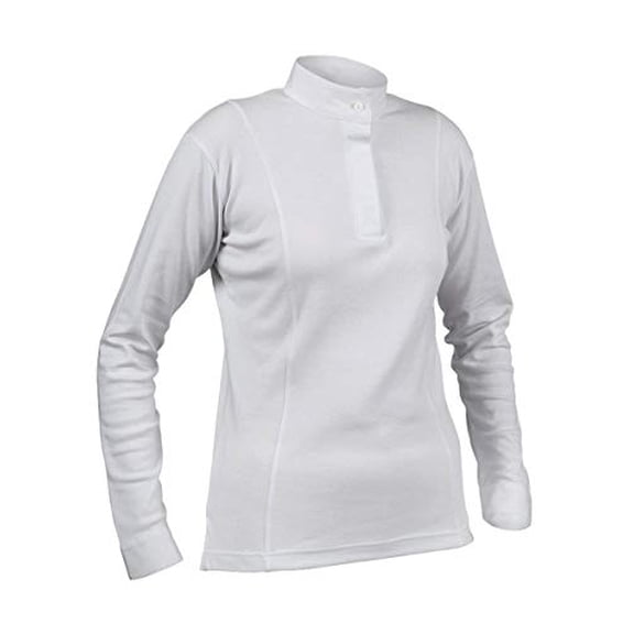 Shires Ladies Equestrian Hunt Shirt White XLarge