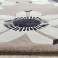 thumbnail image 4 of SAFAVIEH Allure Zowie Floral Wool Area Rug, Brown, 4' x 6', 4 of 8