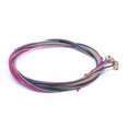 thumbnail image 2 of 1Set Rainbow Colorful Color String for Acoustic Guitar & 6 Pieces Silver Acoustic Guitar Machine Heads Knobs, 2 of 8