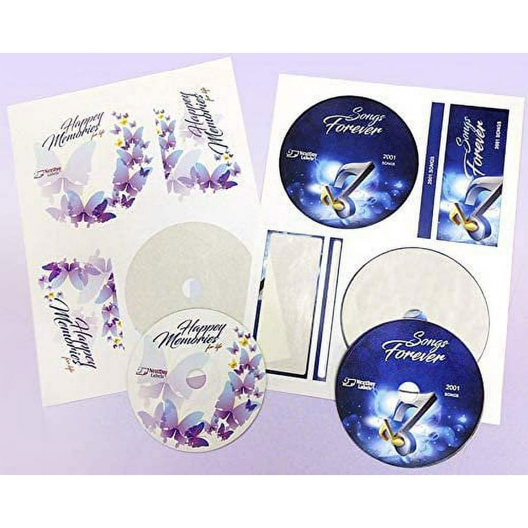 Memorex Matte CD/DVD Labels, 250 Labels / 125 Sheets, Printer Friendly, 2 Per Page - Walmart.com memorex-matte-cd-dvd-labels-250-labels-125-sheets-printer-friendly-2-per-page-walmart-com