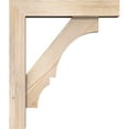 thumbnail image 3 of Ekena Millwork 5 1/2"W x 24"D x 28"H Balboa Block Smooth Bracket w/ Offset Brace, Douglas Fir, 3 of 25