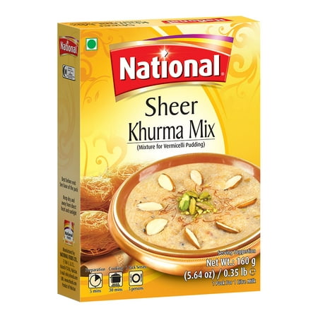 National Foods Sheer Khurma Mix 5.64 oz (160g) | Mixture for Vermicelli ...