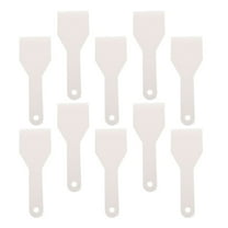 BESTONZON Ice Breaking Tool Ice Scrapers White Windshield 10pcs