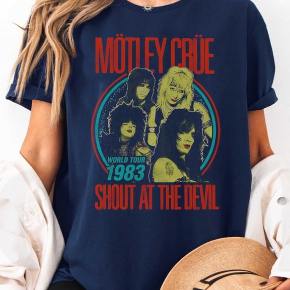 Motley Crue Rock Band Shirt, Motley Crue Retro Shirt