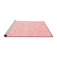 thumbnail image 2 of Ahgly Company Machine Washable Indoor Square Oriental Red Traditional Area Rugs, 8' Square, 2 of 4