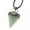 Aventurine, variant on Triangle Rock Quartz Rose Quartz Stone Moon Pendant Energy Reiki Healing Amulet-Rose Quartz