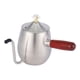 thumbnail image 3 of Tetera de café, tetera duradera para estufas, resistente a los arañazos, tetera con cuello de cisne para oficina, hogar, exterior, interior, Camping Un 600ml, 3 of 8