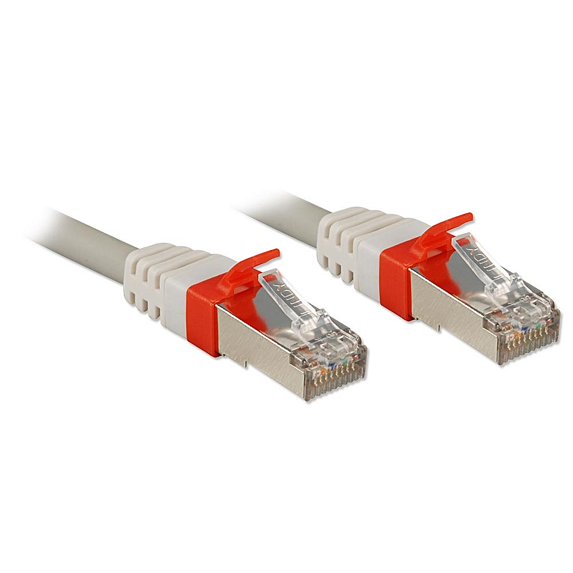 7.5m CAT6a SSTP LS0H Network Cable, Grey