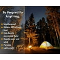 thumbnail image 3 of Grizzly Gear Emergency Thermal Blanket 10 Pack Set- 7 x 4 1/3 Ft- Thermal Mylar, Insulated, Heat Resistant, Weatherproof and Tearproof Survival Supplies, 3 of 4