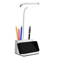 thumbnail image 1 of LED Desk Lamp Bedside Table Lamp Rechargeable Desk Lamp with Pen Holder Touch Control Eye-Caring Table Lamp Flexible Reading Light Rechargeable Touch Lamp Phone Pen Holder for Home Office, 1 of 9