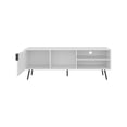 thumbnail image 6 of Depot E-Shop Ekwok TV Stand, 1 Door, 3 Shelves, White, 6 of 7