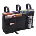 thumbnail image 2 of Organizador de almacenamiento para cabecera de cama, soporte organizador para bolsa de almacenamiento colgante con 8 bolsillos, mesita de noche para dormitorios y rieles para camas de hospit, 2 of 5
