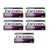Excedrin Tension Headache 100 Count, Pack of 5