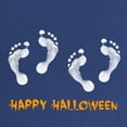 thumbnail image 2 of CafePress - Halloween Twin Footprints Maternity Dark T Shirt - Maternity Dark T-Shirt, 2 of 3