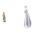 thumbnail image 1 of Estatua de Lutero,Colección religiosa de estatuas de la Virgen María,Figura de resina y la Dama de Lutero,Figura de escritorio,Estatua de niña linda de escritorio,adorno nórdico moderno, 1 of 8