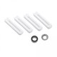 thumbnail image 1 of 2 Guías De Nailon Para Escotilla Trasera, Casquillos Deslizantes, Kits De Repuesto Extraíbles Para Motor Sunnimix Casquillos deslizantes, 1 of 8