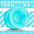 thumbnail image 4 of Magicyoyo Professional Responsive Yoyo K2 Sky Blue, Dual Purpose Plastic Yo-Yo for Kids Beginner, 4 of 9