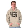 thumbnail image 5 of US Army Logo Hubby Defending Freedom Hoodie Sweatshirt Women Brisco Brands X, 5 of 6