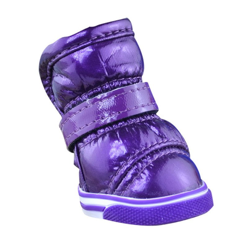 Wisremt Pet Dogs Winter Warm Snow Boot Puppy Soft Booties