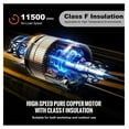thumbnail image 3 of Electric Chain Hoist 2200lbs 20ft, Single Phase Crane Hoist for Garage Workshop Lifting, IP54 Rated Wireless Remote Control, 3 of 6