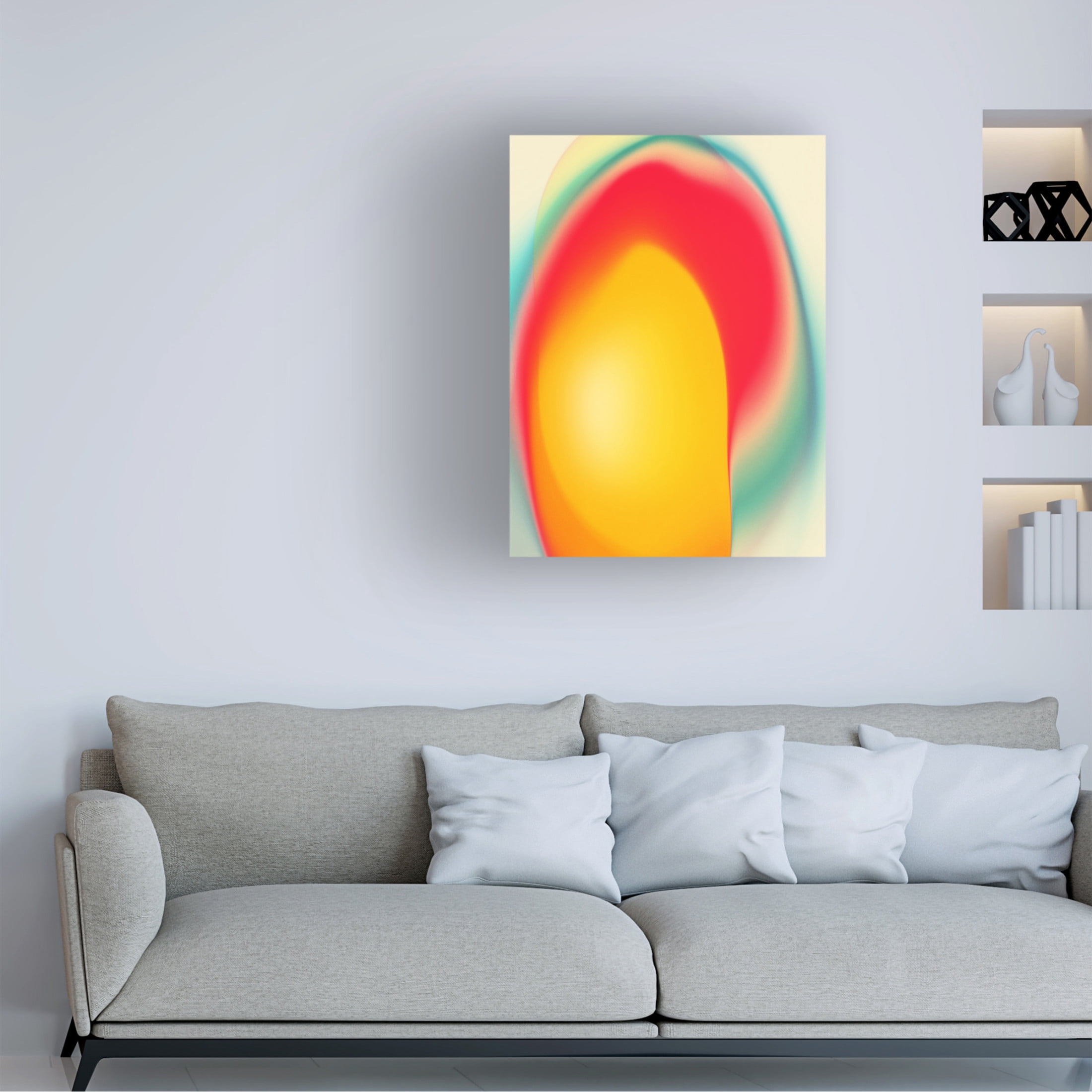 Trademark Fine Art Jazzberry Blue  Focus 1 Canvas Wall Art