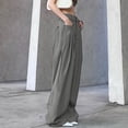 thumbnail image 3 of WILLBEST Pantalones Casuales para Mujer, elegantes y Holgados, Tipo Jogger Cargo, para Ropa Urbana, de Moda, Cómodos, Sueltos, con Cordón Ajustable y Tiro Bajo. Chica, 3 of 8