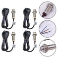 thumbnail image 6 of Beisidaer 4Pcs Njk-5002C Hall Effect Sensor Proximity Switch Npn No Detection Switch, 6 of 8