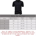 thumbnail image 2 of Playera De Manga Corta Para Hombre Camisa Henley Con Botones, 2 of 8