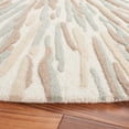 thumbnail image 3 of SAFAVIEH Fifth Avenue Davina Abstract Area Rug, Ivory/Grey, 6' x 6' Round, 3 of 7