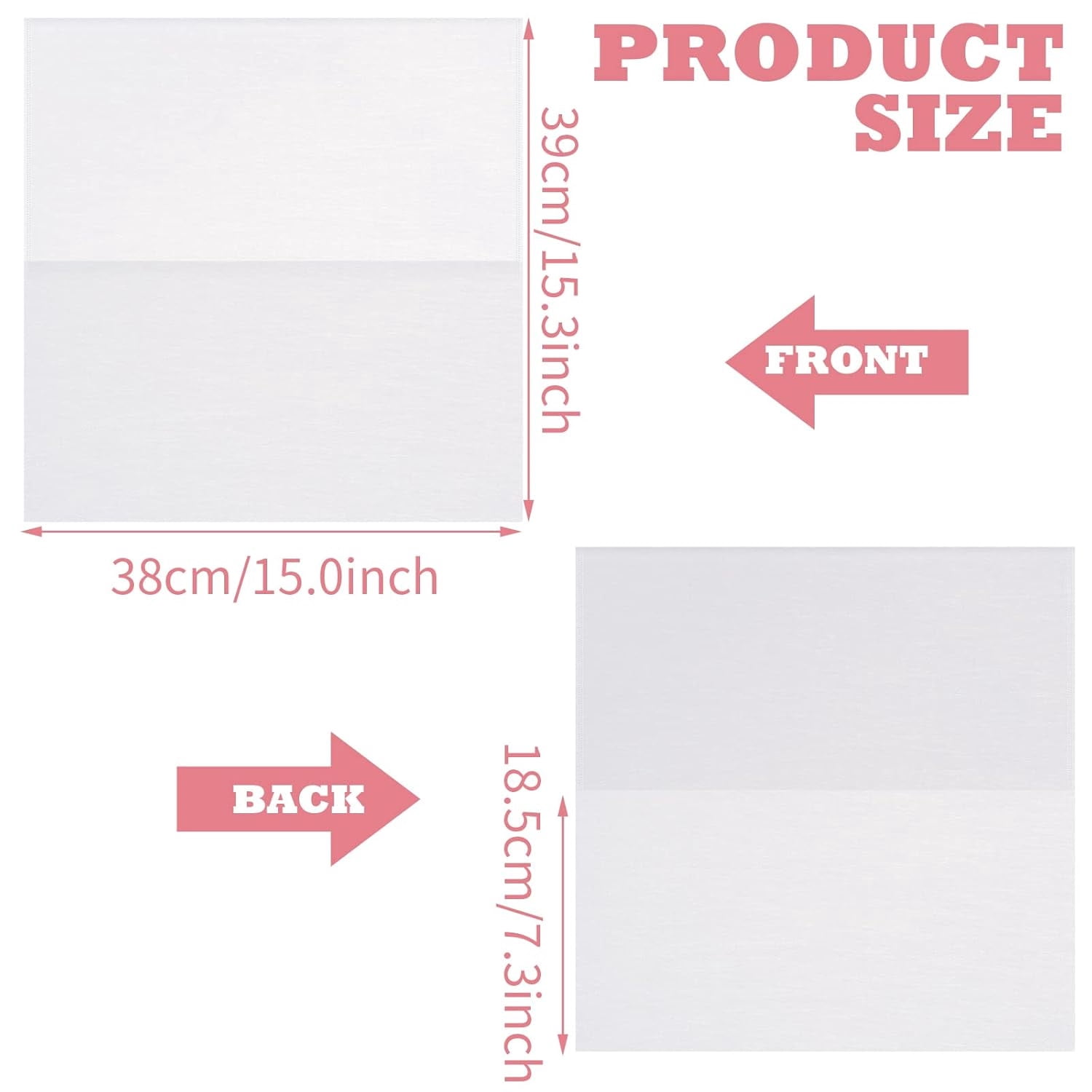 50 Pieces Makeup Protector Hood,Happon Disposable Non Woven Makeup Face Cover,Breathable Makeup Protective Hoods for Women Girl Dressing Wedding Travel Supply