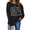 Black women tops 28, variant on Wycnly Women's Long Sleeve Tshirt Valentine's Day Alphabet Print Sweatshirt Casual Crewneck Loose Fit Pullover Top Womens Tops Dressy Casual