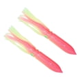 thumbnail image 4 of Señuelos de pesca Calamar Faldas Señuelos de pesca artificiales suaves Set Señuelos de calamar Faldas Amarillo 2 piezas, 4 of 9
