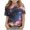 Multicolor-7, variant on CYRBOKO Girls Summer T-shirts, Crewneck Casual Short Sleeve Gift Graphic Tees Multicolor Size 5-6 T