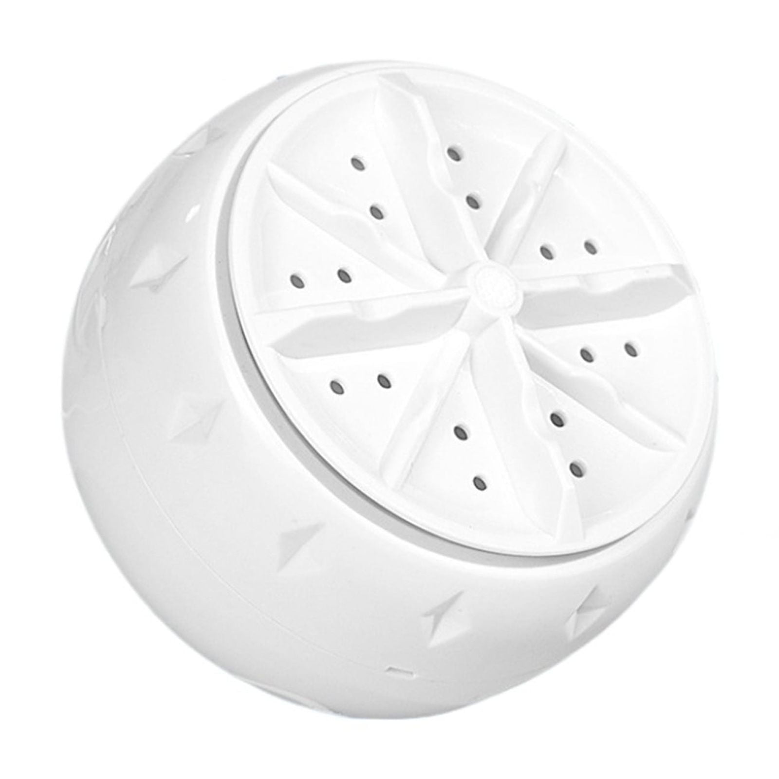 White Portable Mini Usb Washing Machine Turbine Washer For Underwear Socks Travel Camping Compact 3.93X3.93X2.75In