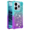 thumbnail image 3 of For Xiaomi Redmi Note 14 4G (163.25x76.55x8.16mm) TPU Case Gradient Quicksand Phone Back Cover - Pur, 3 of 5