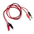 thumbnail image 1 of Seitruly Clip rojo de 3 pies a sonda de conector banana Cable de prueba 90 cm I8G8 Equipo de prueba Juegos de teclado y mouse para computadora, 1 of 6