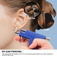 thumbnail image 5 of Deago Ear Piercing Gun Kit 326Pcs Self Earring Pericings Gun Tools Set with 24 Pairs Stainless Steel Stud Earrings for Home Salon Piercing Needles, 5 of 6
