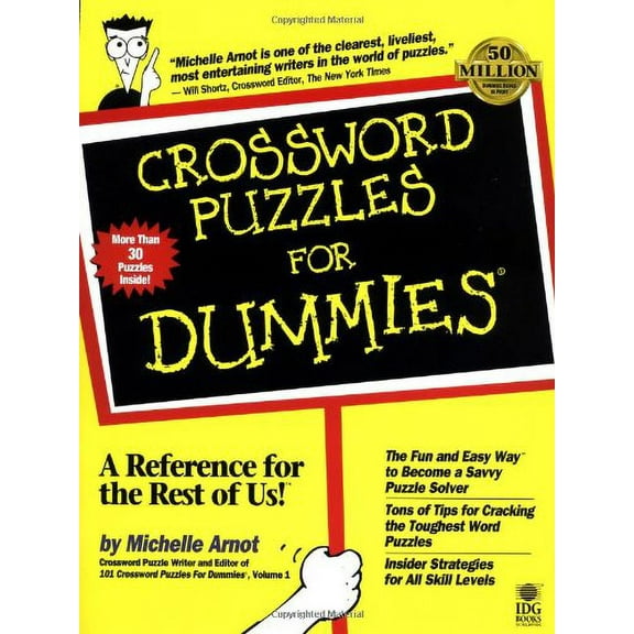 Pre-Owned Crossword Puzzles For Dummies (Paperback) 0764550675 9780764550676