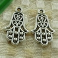 thumbnail image 3 of K-KED 165 Pcs Tibetan Silver Hand Charms Pendant 23X14MM S3606 DIY Delicate Jewelry Making, 3 of 4
