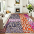 thumbnail image 4 of 6.5'x10' office mat for carpet indoor carpet floor mat for carpet cute carpet dining room carpet for under table, 4 of 10