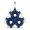 Blue, variant on Necvior Golf Ball Silicones Protector Portable Golf Ball Carry Bag With Hook Golf Accessories for Sport Enthusiasts