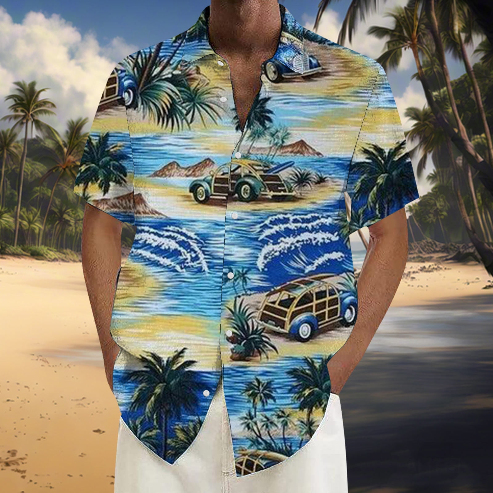 playeras playa hombre