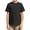 Black, variant on Summer Children Boy's Tee Tops Short Sleeve Kids Casual Solid Color Shirt with Pocket