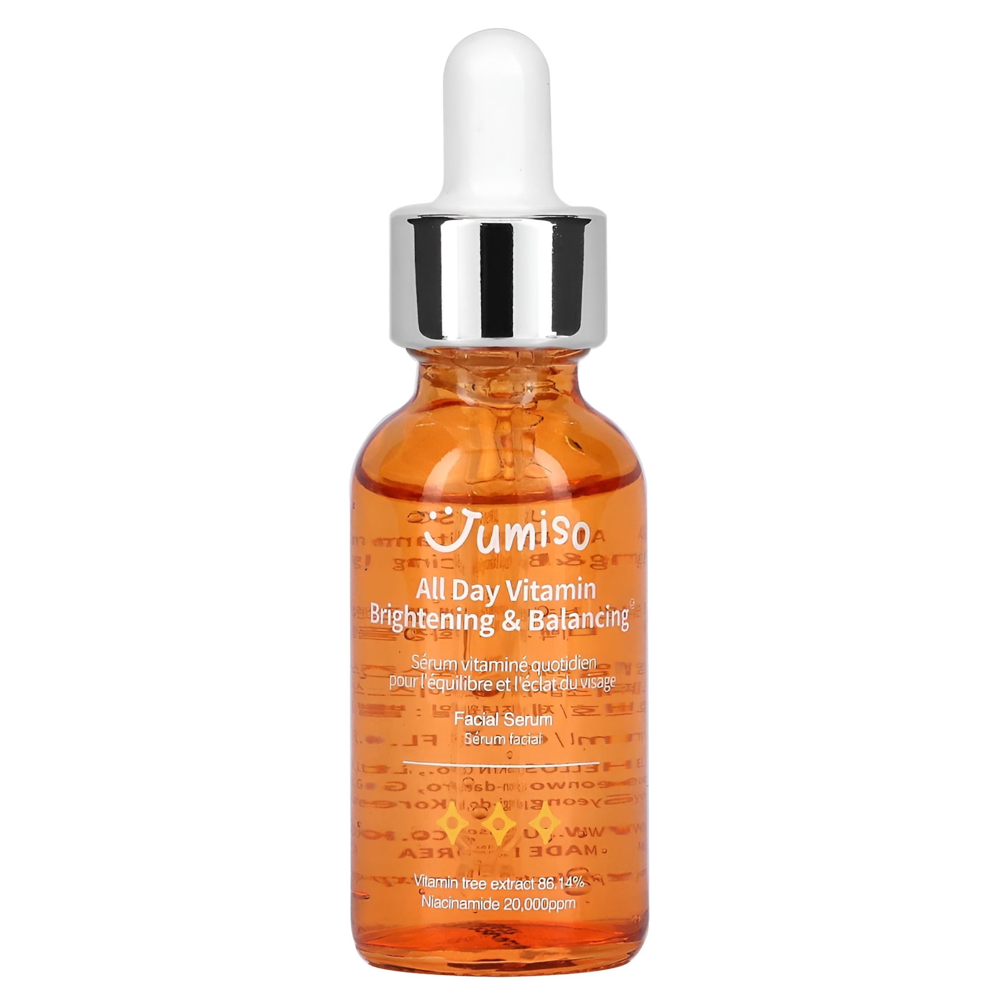 Jumiso All Day Vitamin Brightening & Balancing Facial Serum 1.01 fl oz (30 ml)