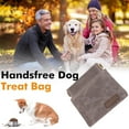 thumbnail image 4 of Pochette pour Friandises pour Chien Pochette Portable en Toile Sac de Rangement pour Nourriture de Chien Sac de Collation Anti-Perte pour Entraînement en Plein Air, 4 of 7