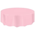 thumbnail image 4 of Soumake Peva Disposable Waterproof Solid Color Party Round Tablecloth Table Covers Household, 4 of 7