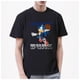 thumbnail image 2 of Camiseta de hip hop de los años 80 con diseño de erizo azul de dibujos animados de S-SONICS para hombre y mujer, moda de tendencia, 100 % algodón, camisetas informales transpirables de verano Y2k, 2 of 5