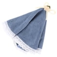 thumbnail image 4 of 1Pc Hand Towels Water Absorbent Coral Fleece Small Towels Round Towel, 4 of 6