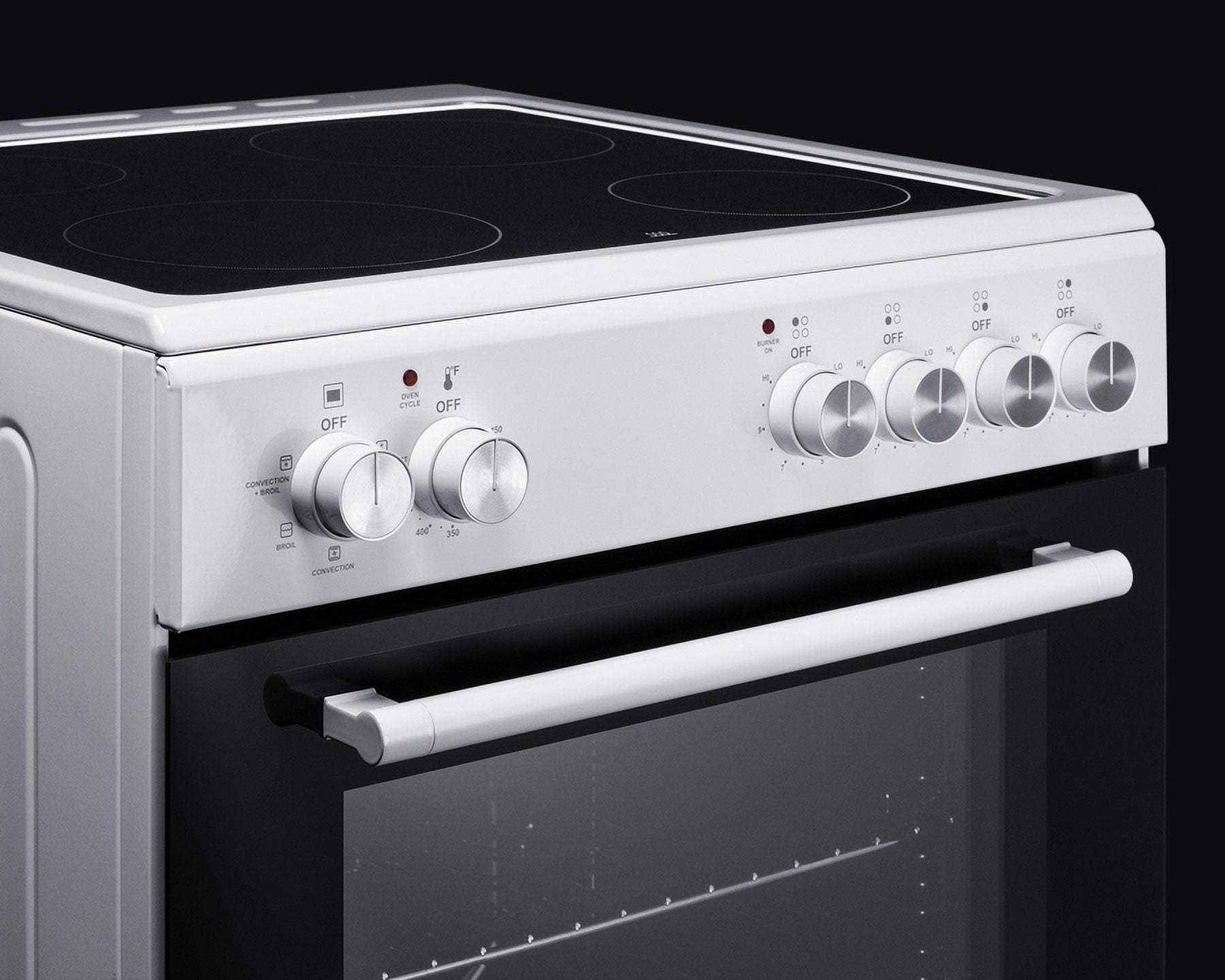 20" Wide Electric Smooth-Top Range